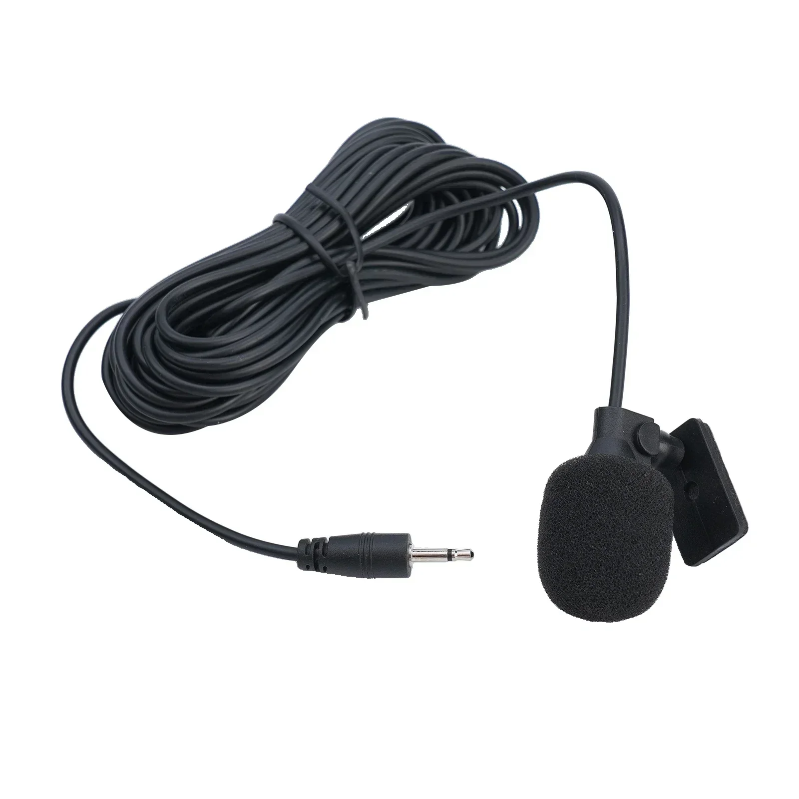 Car Audio Microphone 2.5mm Jack Plug 5m Cable Mic Stereo Wired External Microphone For Auto Car Radio GPS Audio DVD