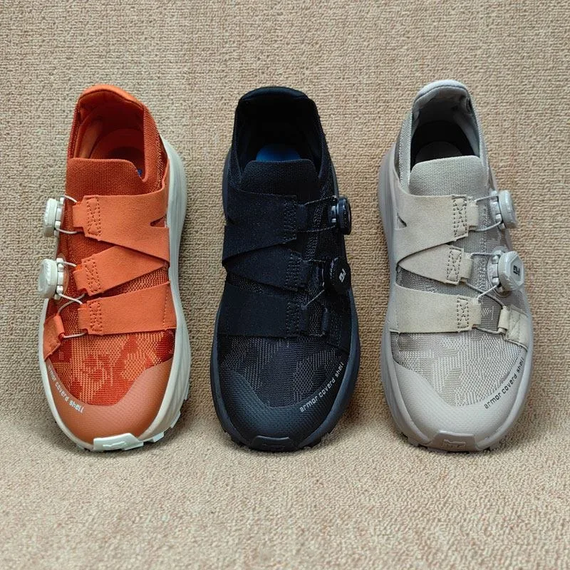 Original Brand Comfortable Wide Last Off-road Running Shoe Designer Quick Lacing Walking Jogging Shoe Unisex Breath Walking Shoe