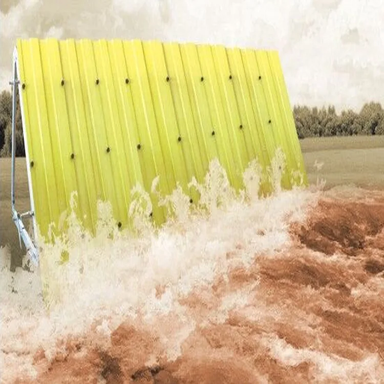 Flood control sub-dike FRP flood control sub-dike Folding emergency formula sub-dike