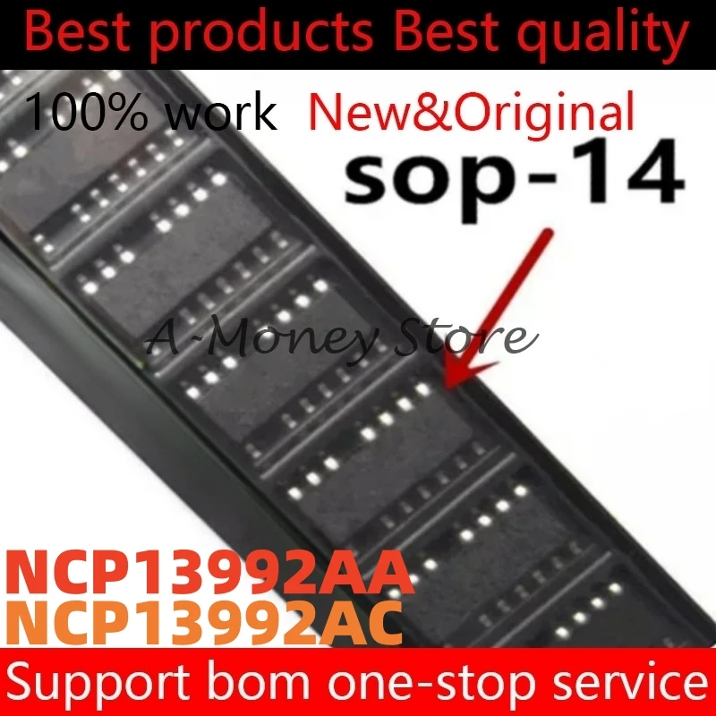 

(5pcs)NCP13992AA NCP13992AC NCP13992ACDR2G NCP13992AADR2G sop-14