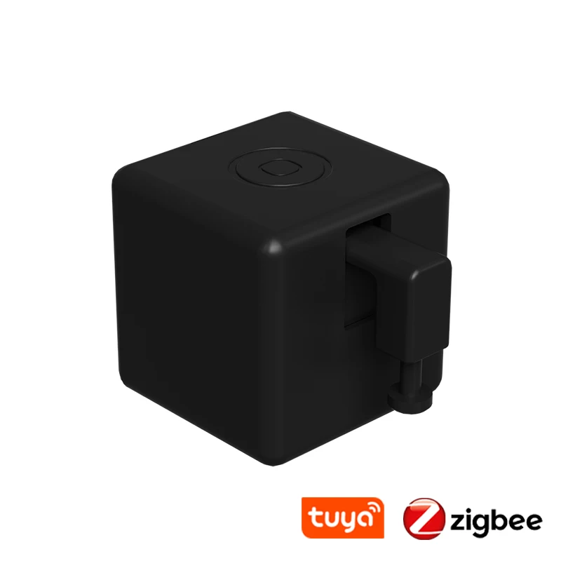 Zigbee Smart Fingerbot Schalter-Fernbedienung für Garagen-Vorhänge BLE-Drücker Kompatibel mit Alexa Google Home Sprachassistent