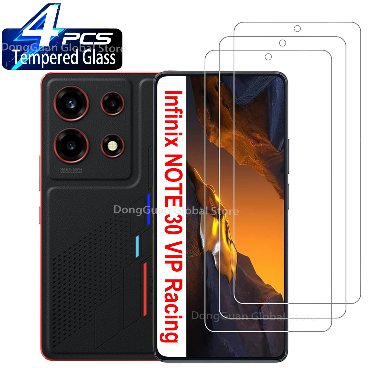 

1/4Pcs Anti Spy Matte Tempered Glass For Infinix NOTE 30 VIP Racing Edition X6710 Screen Protector Privacy Glass Film