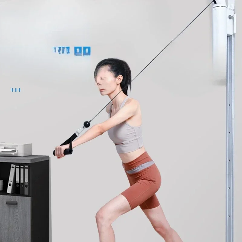 

Household fitness all-round puller multi-gear adjustment muscle building training multi-function