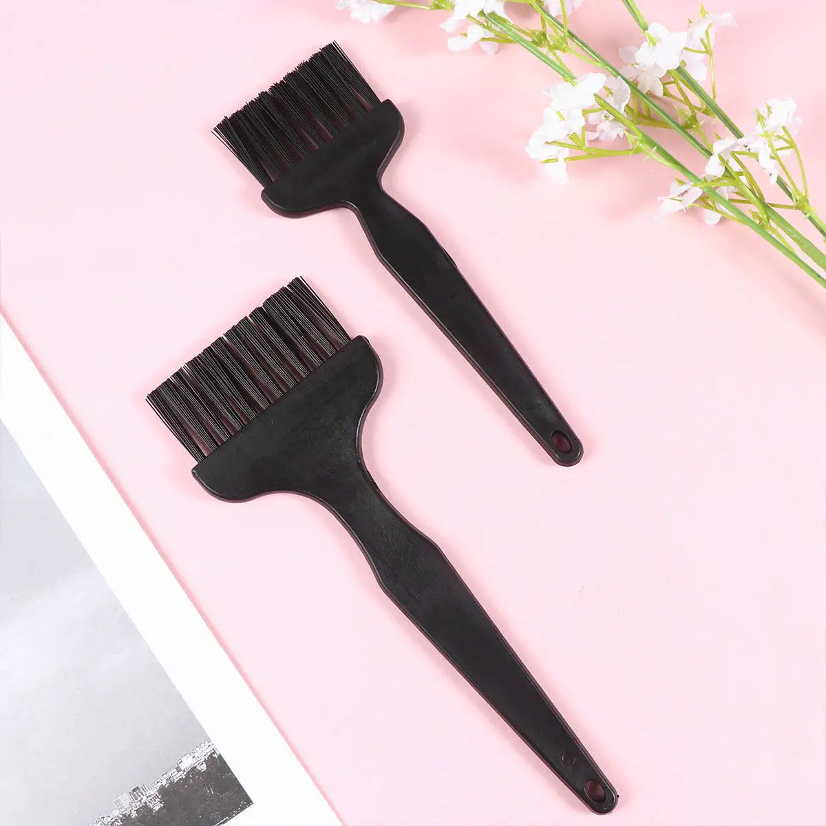 10Pcs Premium Anti Static Brush Set Flexible Non Scratch for Keyboard Computer Phone Tablet Fan Car Interior Electronics