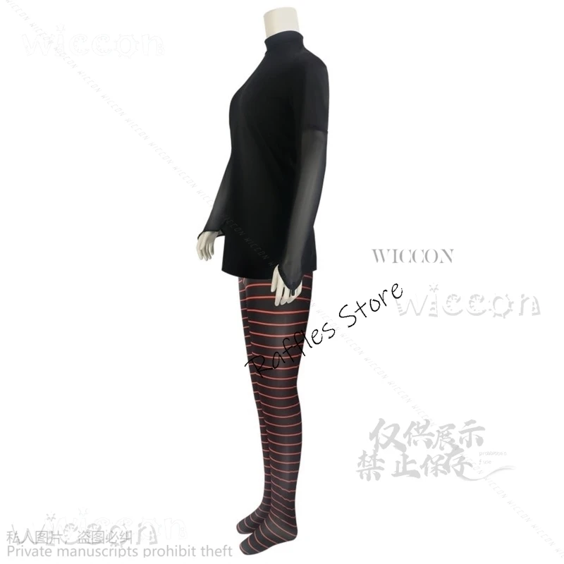 Anime Movie Mavis Dracula Costume Cosplay Transformania Vestito Uniforme Calza Vestito di Carnevale di Halloween Per Le Donne Protesi da Vampiro