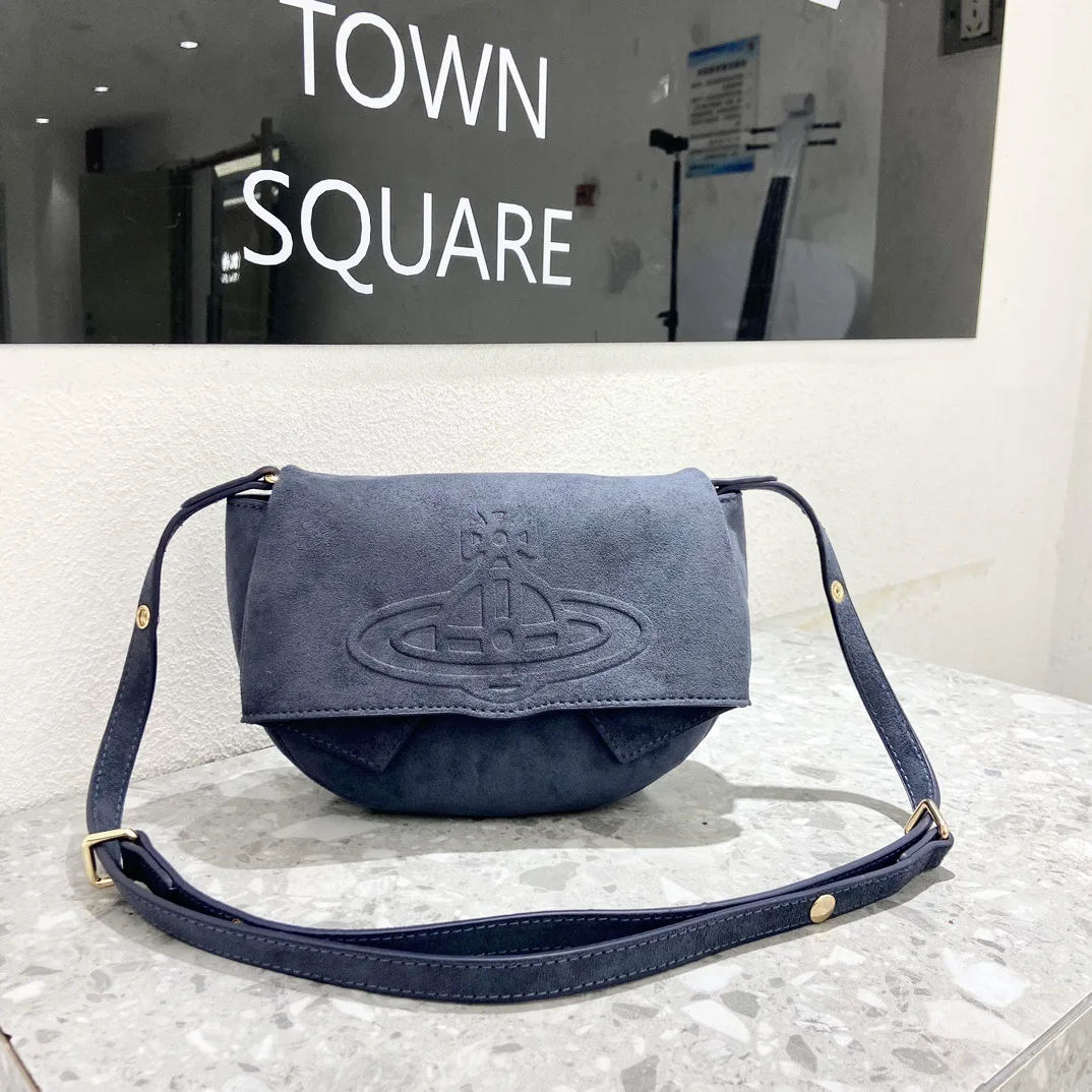 

‌2025 New Suede Saddle Bag - Velvet Flap Shoulder Crossbody Bag, Trendy & Versatile, Perfect for Women's Daily Outfit