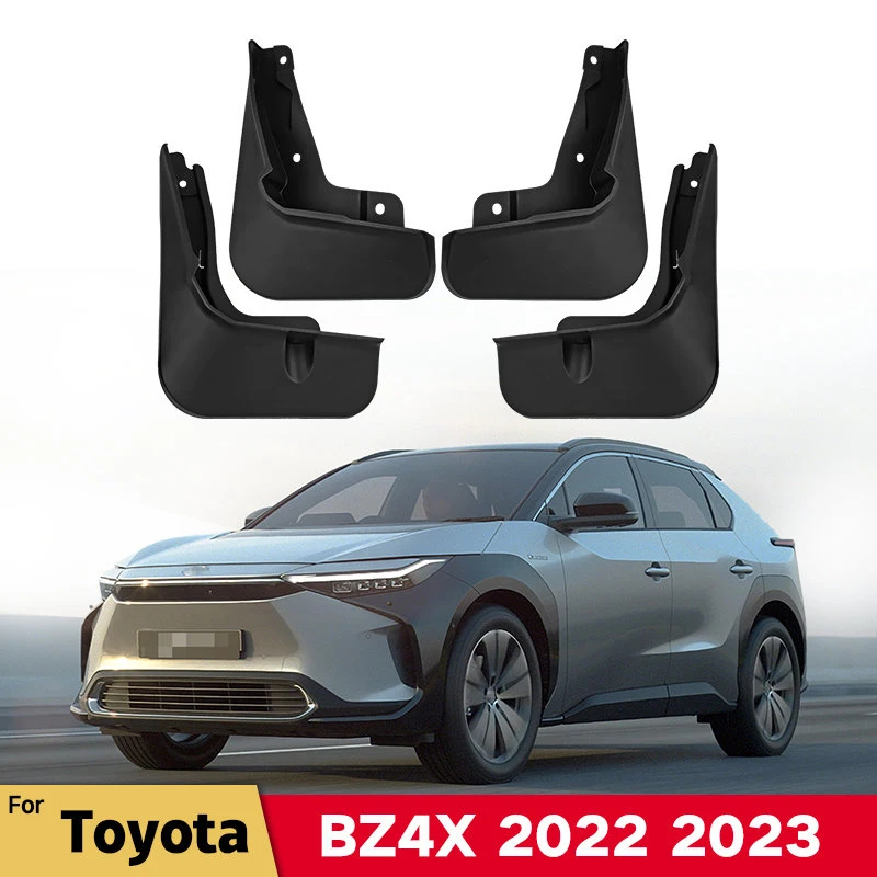 

Car Fender Mud Flaps Fit For Toyota BZ4X 2023 2022 Splash Guards MudFlaps Front Rear Mudguards Auto Accessories