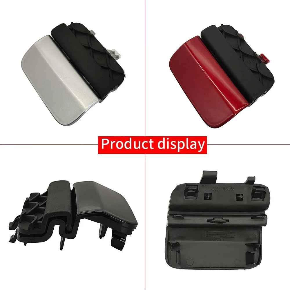 รถด้านหลังฝาครอบกันชนสําหรับ Mercedes Benz C Class W205 C180 C200 C220 C250 C300 2058850256 2015-2018 สีดําสีขาวสีแดง