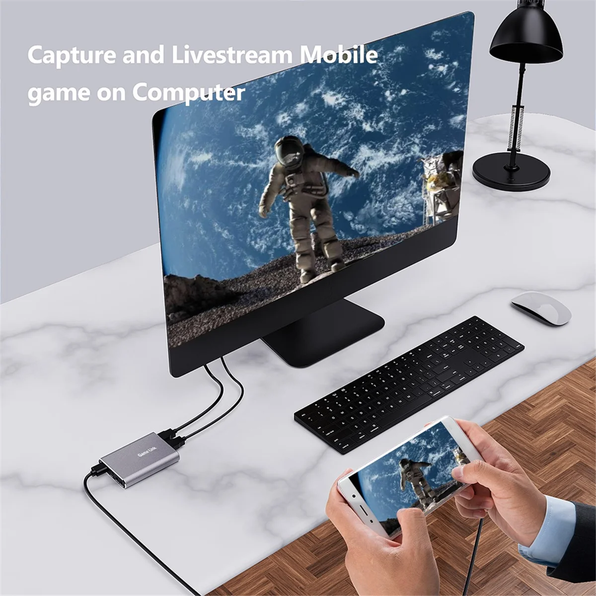 HDMI-Compatibele Video Capture Grabber Card 4K 60Hz Plaat USB3.0 UVC YUY2 Recorder Game Video Capture Box voor Live Stream