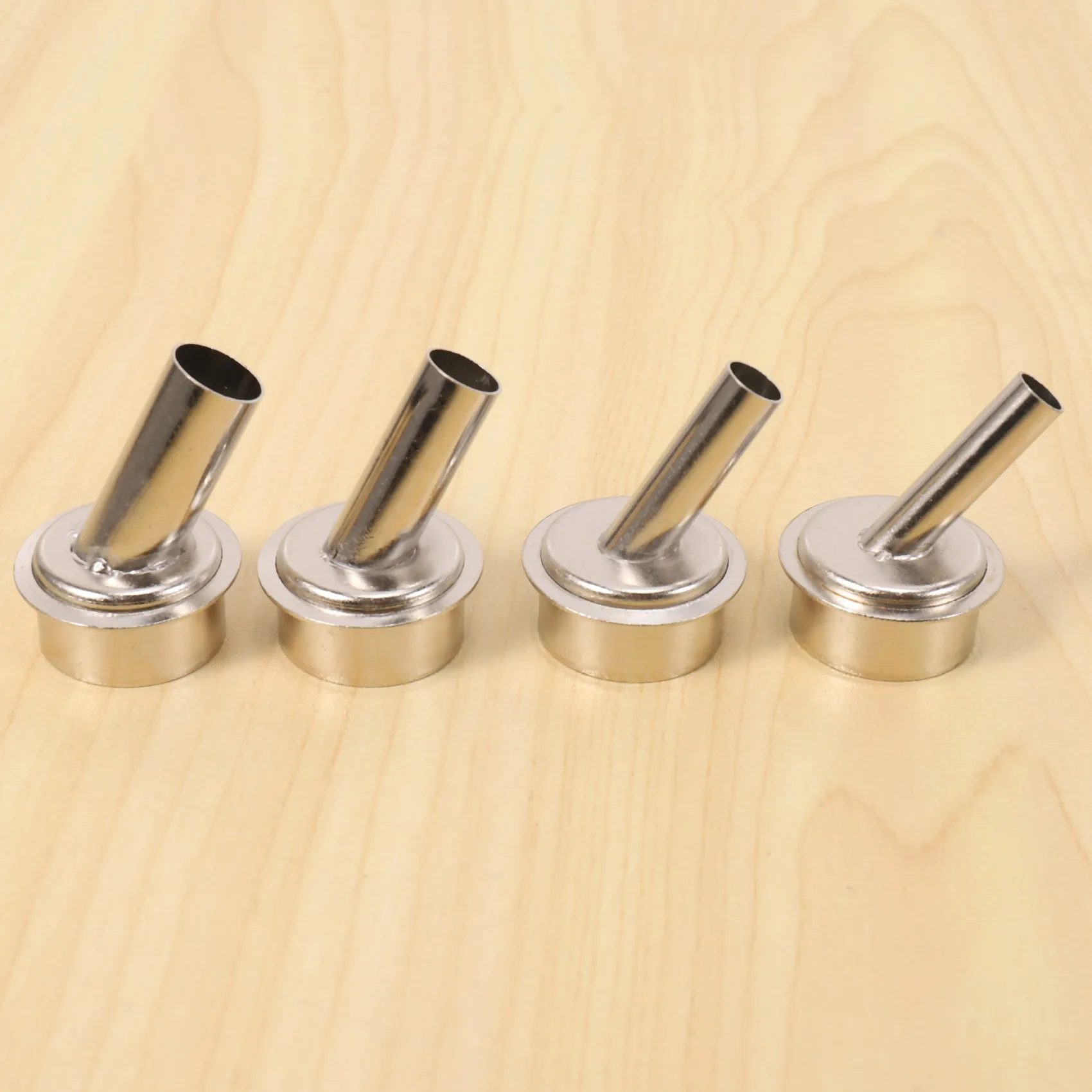 JHD 7Pcs 45도 구부러진 곡선 열 노즐 2.5/3/4/6/7/9/12Mm 빠른 861DW 납땜 스테이션 용 뜨거운 공기 노즐