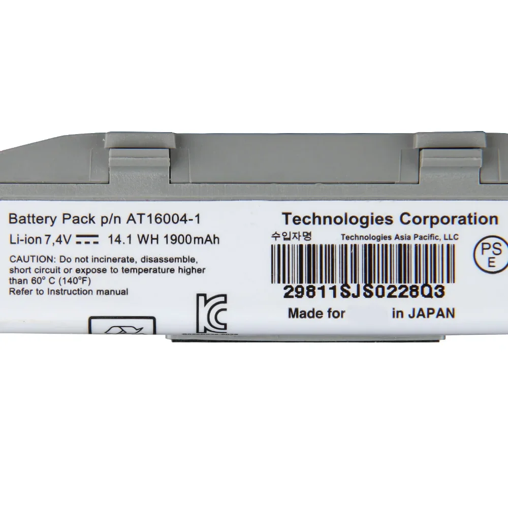 

Replacement Battery AT16004-1 For Zebra QL220 QL320 Plus QL220+ QL320+ Mobile Printers 1900mAh Long Lifespan