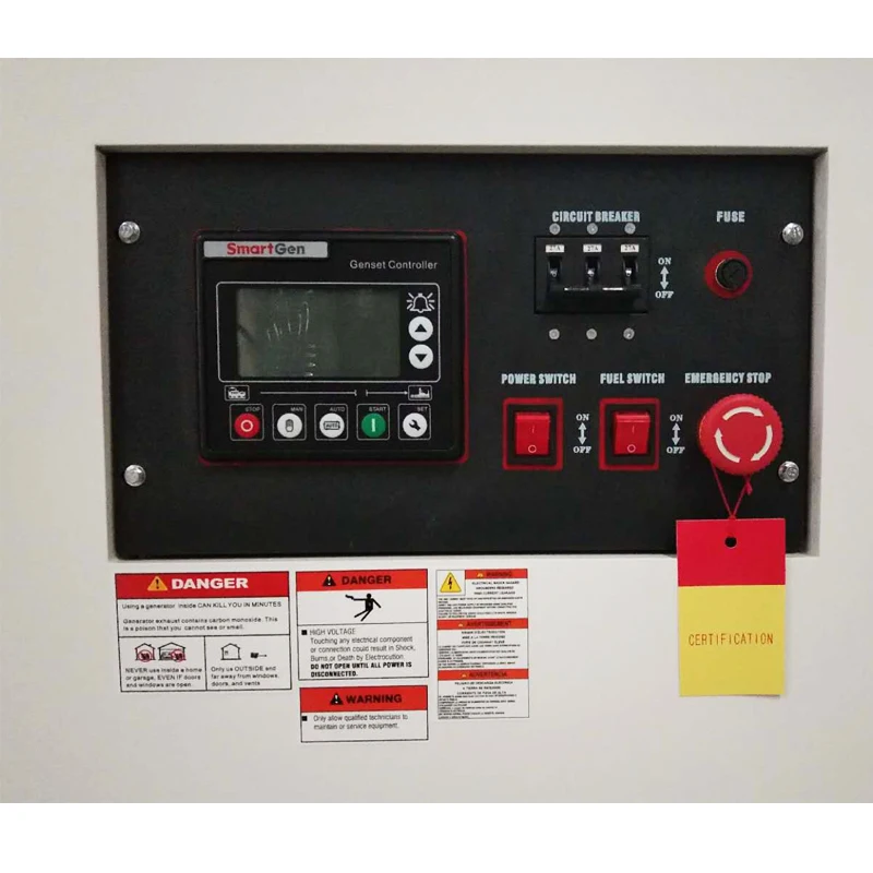 シングル 3 相 AC 110V 220V 380V 400V LPG NG 自然ガス発電機 25KW 30KVA プロパンガス発電機