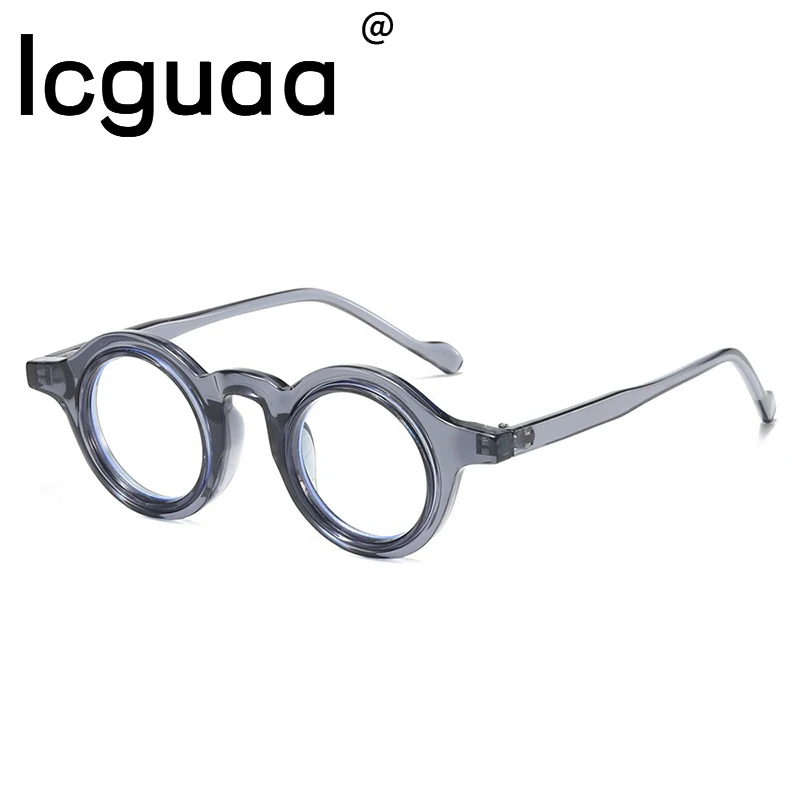 Vintage Round Double Frame Color Circle Glasses Clear Lens Optical Eyeglasses Read Office Eyewear Trendy Myopia Glasses