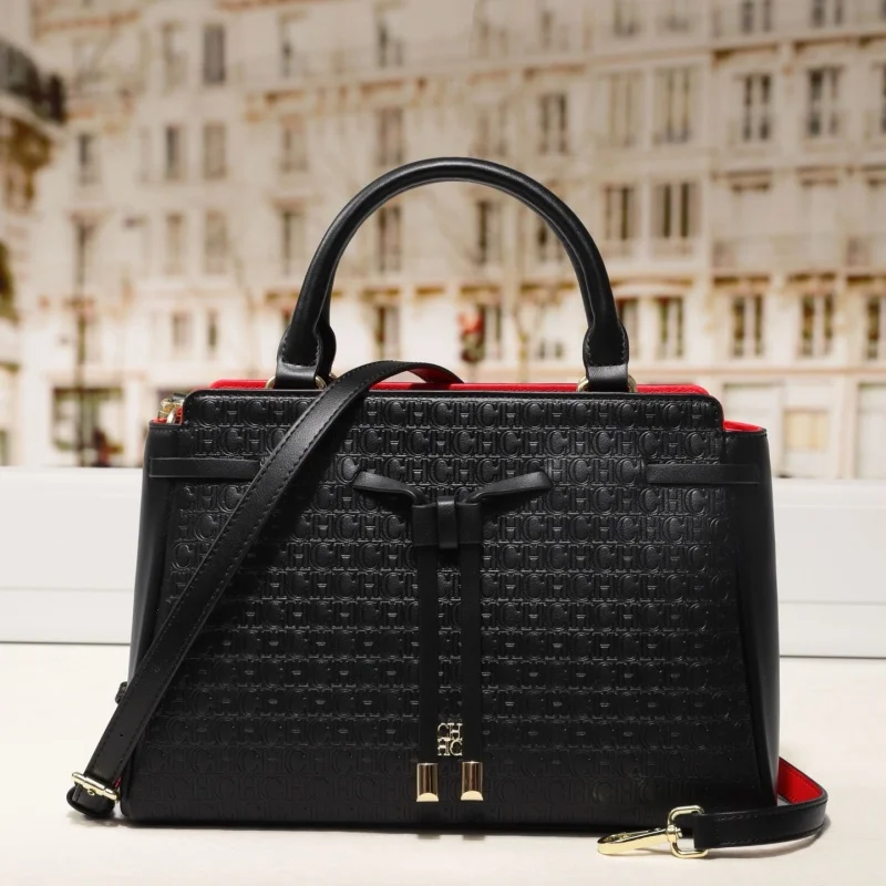 CH  Fashion Retro Trendy Handbag Daily Leisure Versatile Crossbody Bag Letter Design Armpit Bag  Bolsos Mujer