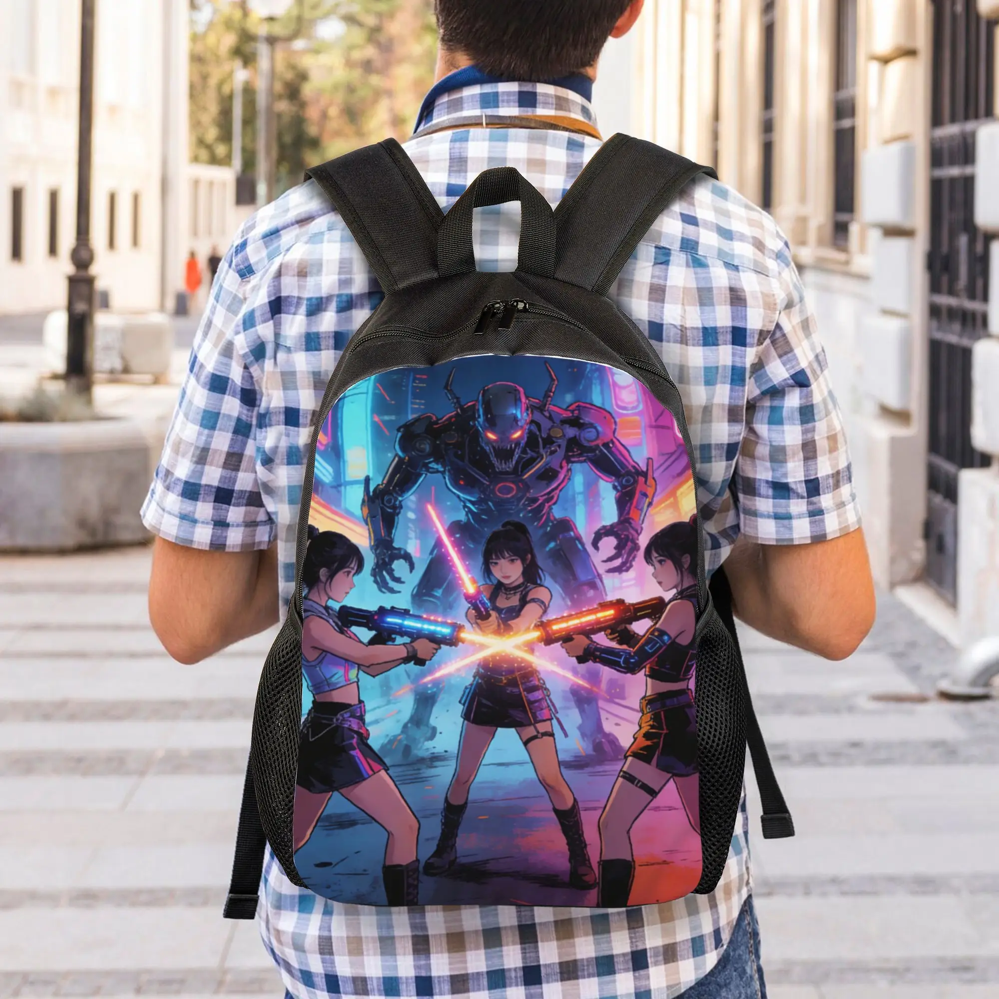 Storage Bag Back to school season K POP 7  Multi-Function Backpack