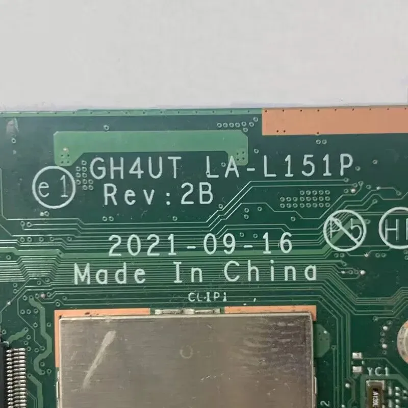 

LA-L151P Материнская плата для ноутбука Acer Swift SF316-51 SF314-511 с процессором I5/I7-11th Gen 8 ГБ/16 ГБ 100% протестировано, работает хорошо