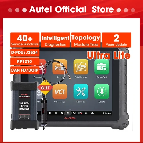 Autel Ultra Lite 자동 진단 스캔 도구, ELITE II 업데이트, 상위 프로그래밍 코딩 스캐너