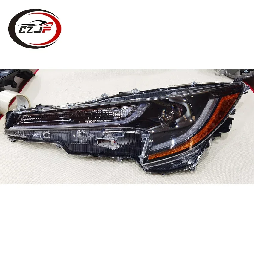 CZJF US Version LED Daytime Running Lights Headlight Headlamp Head Light For Toyot Corolla