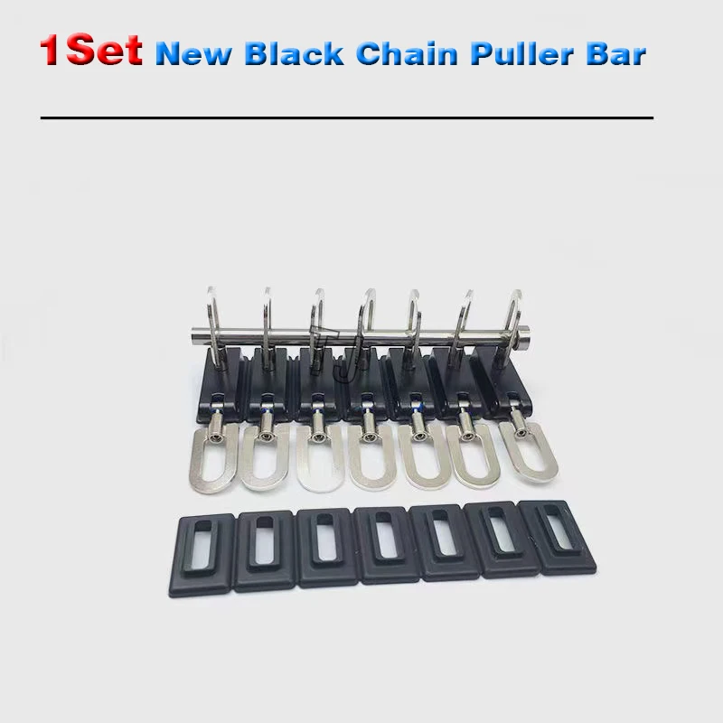 1Set New Car Dent Repair Tool Chain Pull Discharge Iarge Dent Repair Accessory Puller long Bar Pull Discharge Gasket