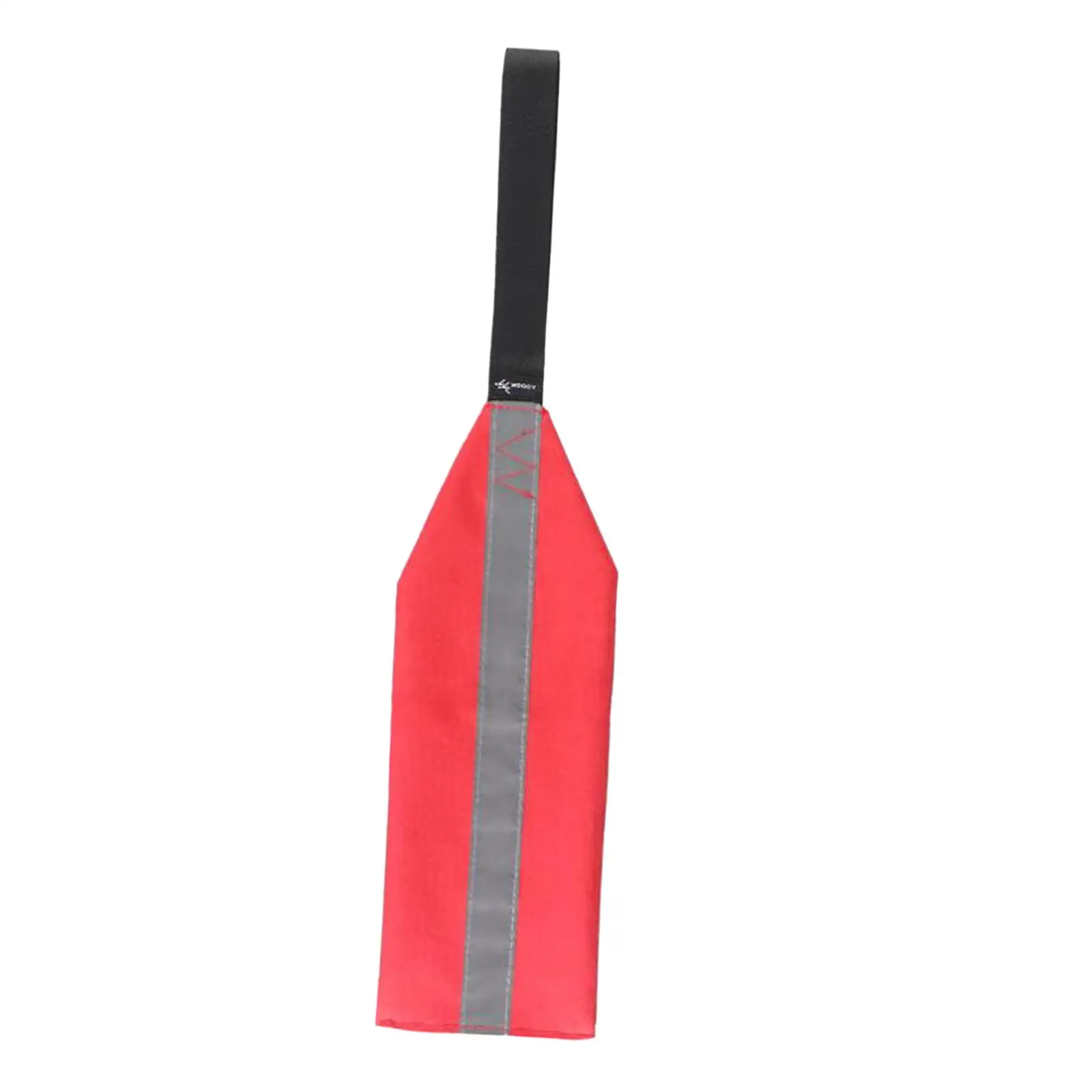 Tow Secure Flag Canoe Towing Warning Flag Reflective Portable Lightweight Dinghy Reflector for Boating Kayaking Cargo Car