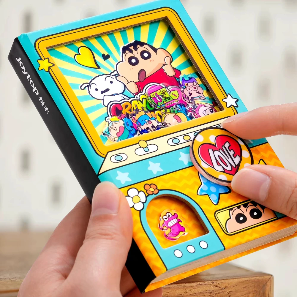 

Натуральный аниме-карандаш Шин-Чан Гачапон-машина, блокнот, студенческий мультфильм, канцелярские принадлежности для снятия стресса, рождественские подарки для девочек