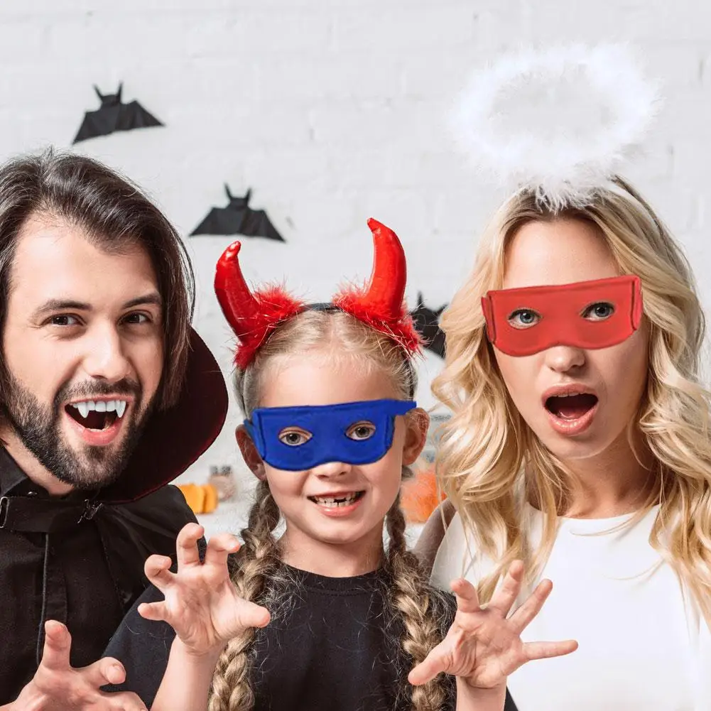 Bandeau pour les yeux pour Halloween, 5 pièces, fournitures de Cosplay pour spectacle de Festival fantôme, accessoires pour Costume de bal d'halloween H7b8