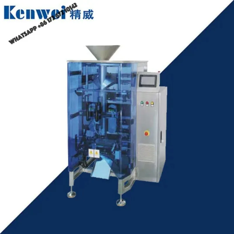 Food weighing and packaging equipment Vertical nut, melon seed snack baler Automatic granule packaging machine