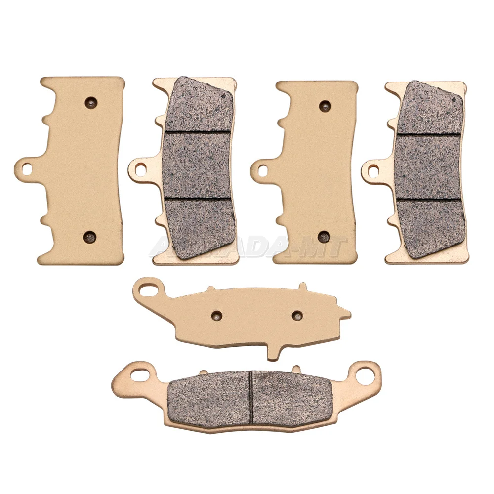 For KAWASAKI Vulcan 1500 1600 Mean Streak 02-04 SUZUKI M1600 VZ1600 K4 Intruder Motorcycle Copper-Based Front or Rear Brake Pads