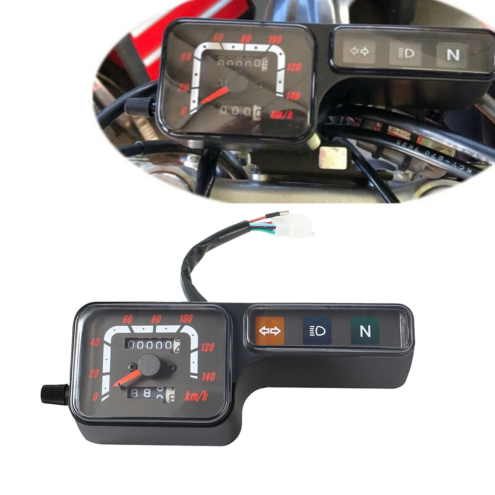 Motorcycle Digital Speedometer Kilometer Gauge Tachometer Assembly for Honda XR250 CRM250 BAJA250 XR/CRM 250 XG250 XLR125 XL250