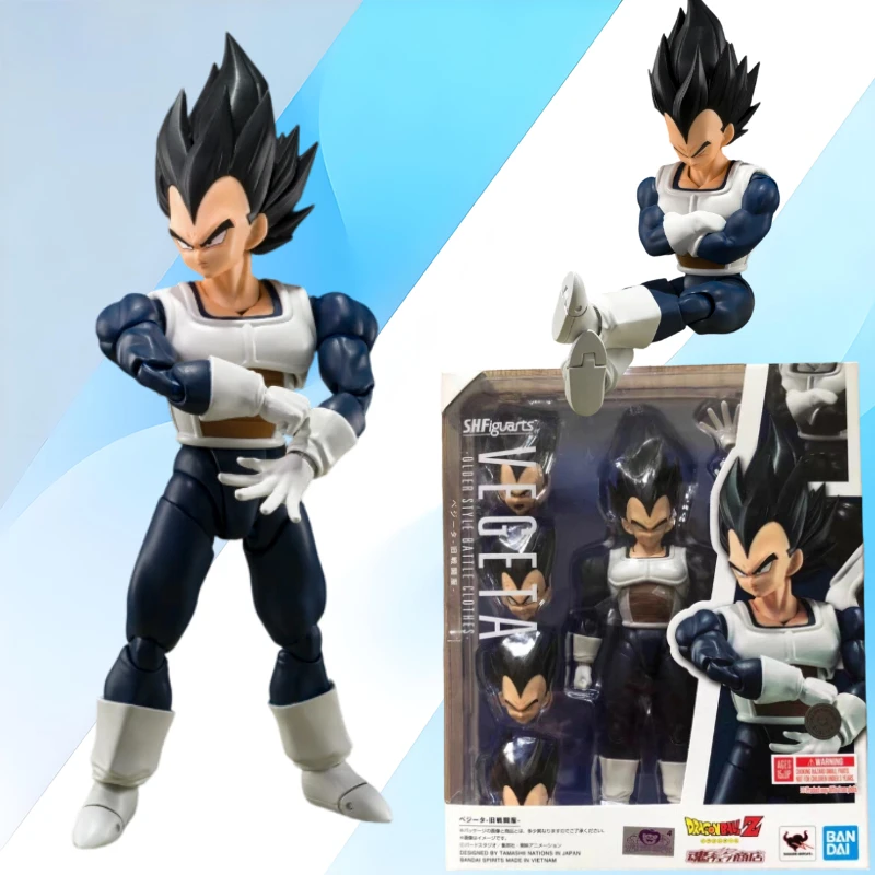 

In Stock 100% Original Bandai S.H.Figuarts SHF VEGETA Ancient Battle Suit Dragon Ball ZAnime Action Figure Collection Model Toys