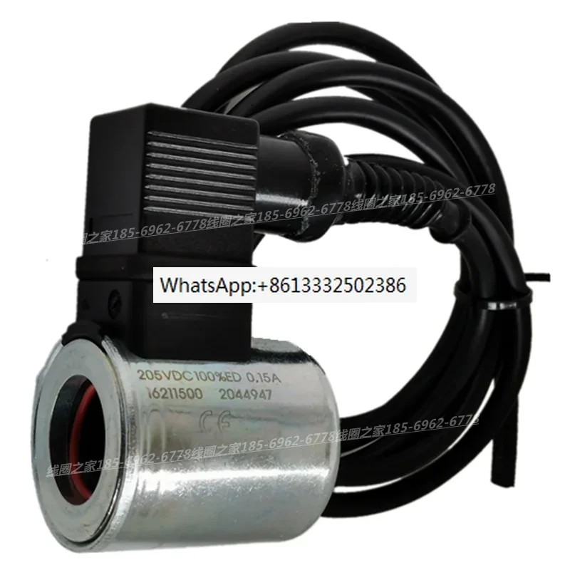 

16211500Argo Hytos17488000 Electromagnetic Valve Turbine Trip 205VDC Coil 27382401