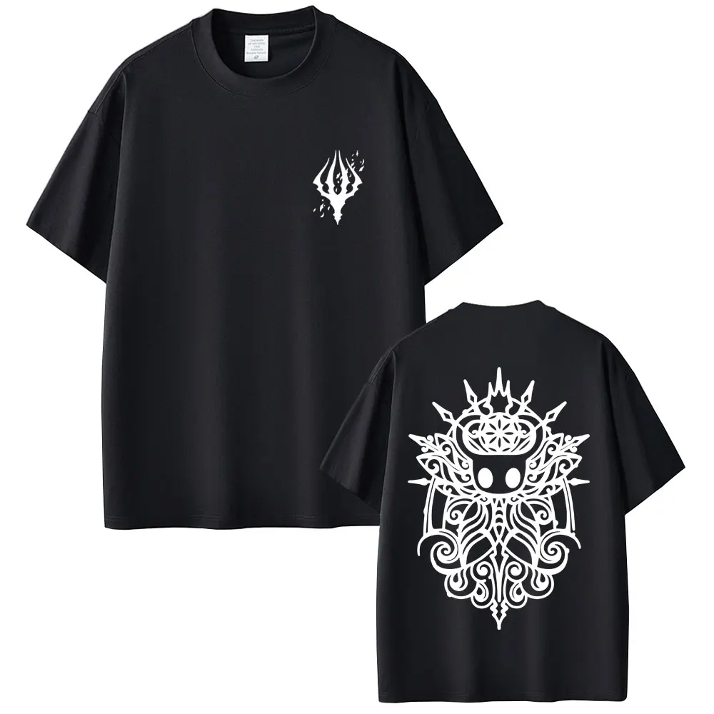 

Game Hollow Knight Print T-shirt Summer Men's Novelty Short Sleeve Tees Gaming Cartoon Unisex T Shirt Mens Funny T-shirts Tops