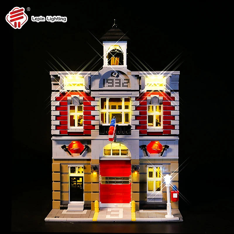 Conjunto de iluminação LED de qualidade de luxo para Lego 10197 (apenas luz LED, sem modelo de blocos) Ajuste perfeito e brilho brilhante
