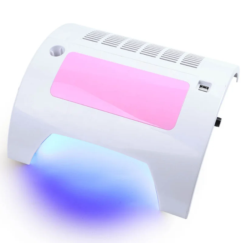 UV Led Nail Lamp Gel Polish Dryer Electric Drill Machine Nail Dust Collector Fan Vacuum Cleaner Multifuncion Manicure Machine