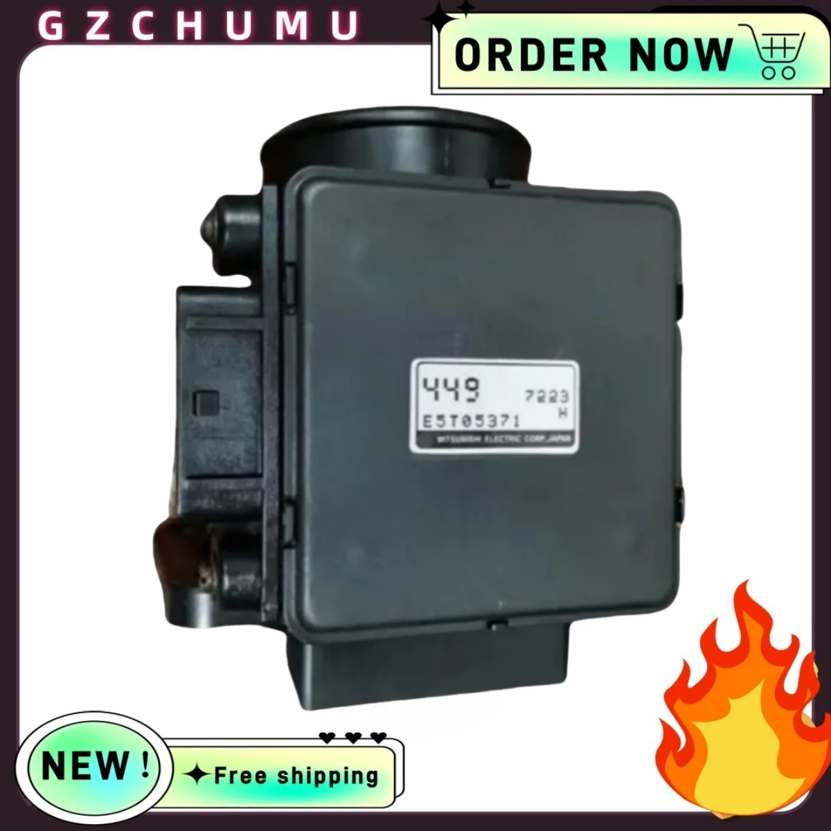

Mass Air Flow Sensor MD172449 E5T05371 For Mitsubishi Expo 92-94 Mirage 93-97 1.8L L4