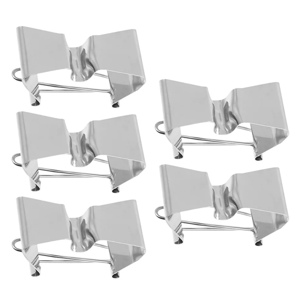 

5 Pcs Canvas Clip Practical Oil Painting Frame Metal Wet Carrier Stainless Steel Single Clips Supply