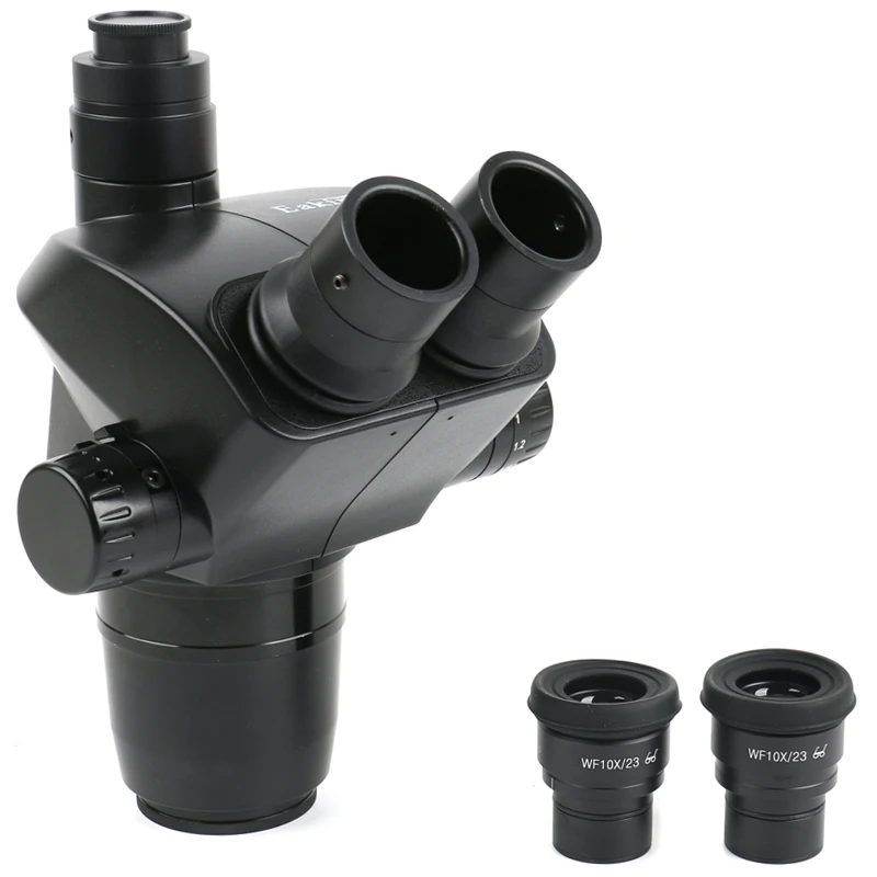 2026 Adjustable 6.7X-45X Trinocular Stereo Zoom Microscope WF10X/23MM Wide Angle Eyepieces For Electronic Soldering Phone Repair