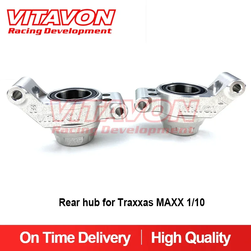 Traxxas、alu VITAVON-CNC、maxx 7075、mxx2201用1/10リアハブ