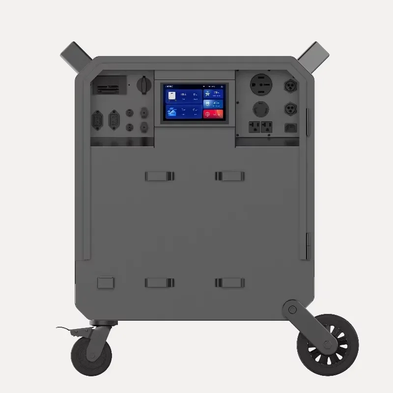 5120Wh 5000W Portable Power Station for Camping Solar Charging Outdoor Home Backup