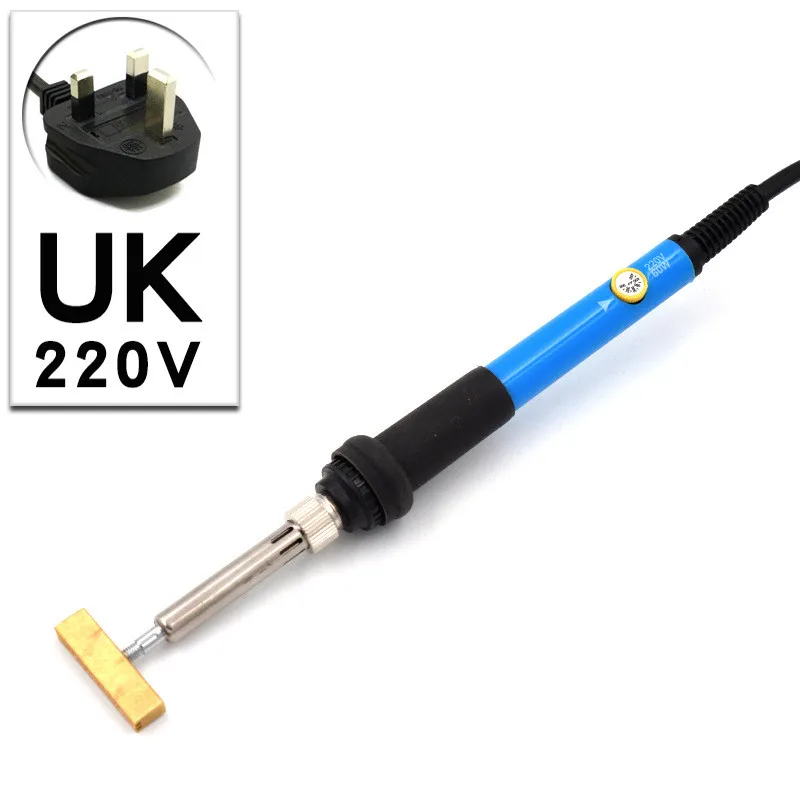 

110-220V 60W T-head Soldering Iron Welding Tool For LCDPixel Repair Ribbon Cable Stainless Steel Construction Power Tool