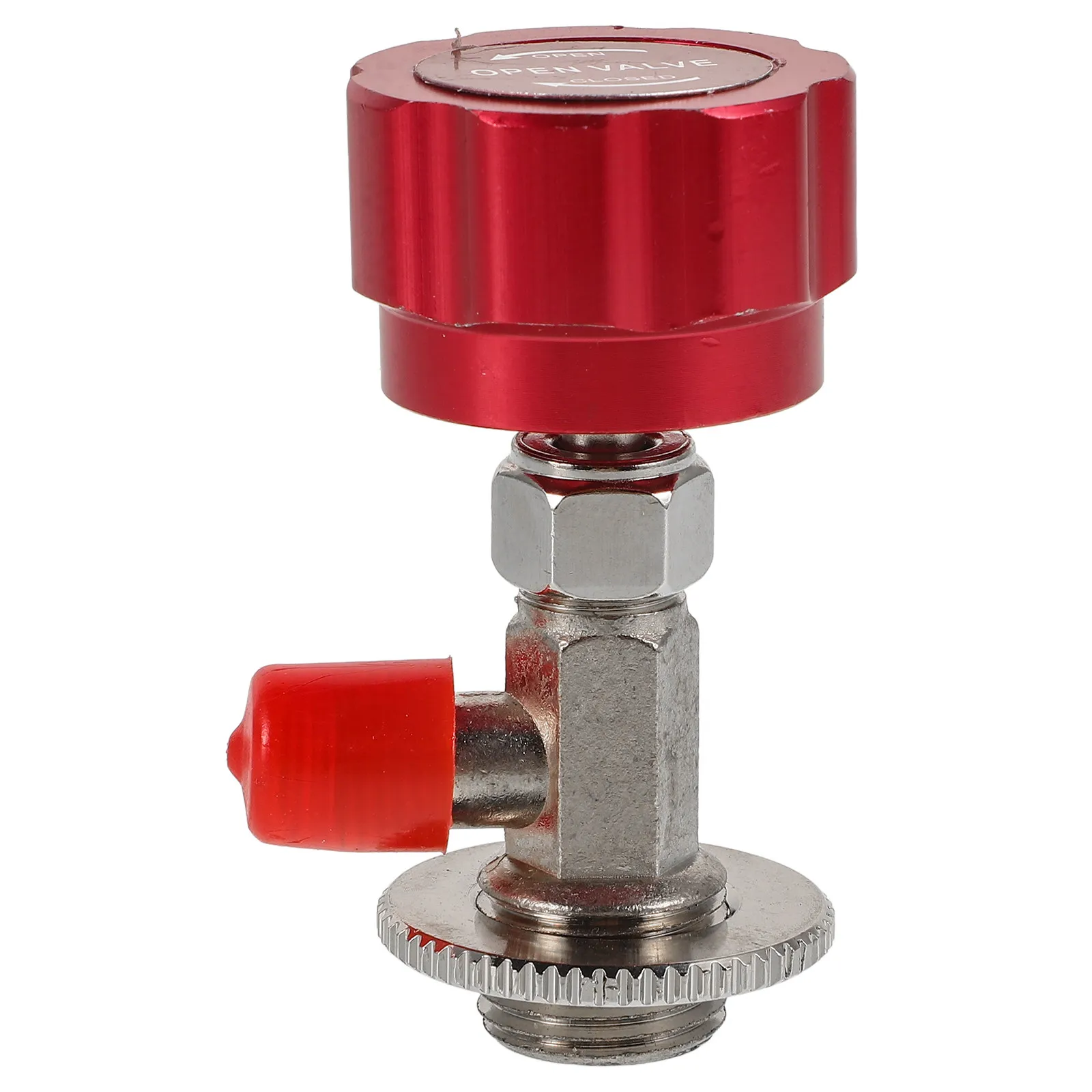 

Refrigerant Can Tap Valve Professional Auto Quick Connect Fittings Bottle Valve Opener Air Conditioner Maintenance