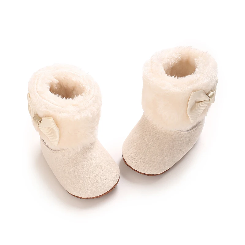 Hochwertige Herbst-Winter-Stiefel für Neugeborene, warme Winterschuhe für Babys, Mädchen und Jungen, modische Lauflernschuhe für Kleinkinder 0-18 Monate – Detail 6