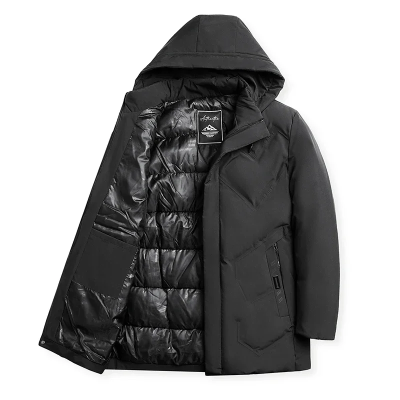 

Men Parka Winter Jacket Coats Brand Clothing 2026 New Parkas Mens Thick Warm Long Hooded Coats Male High Quality Winkbreaker