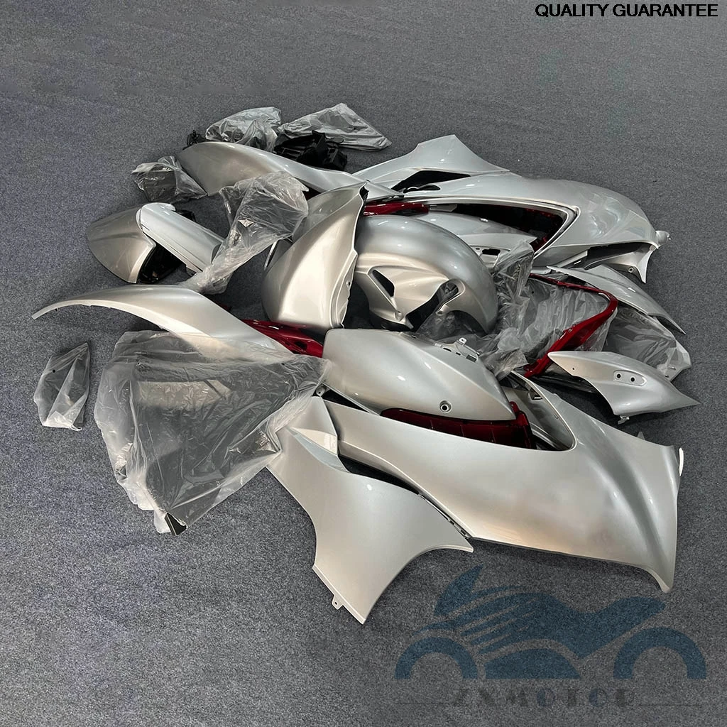 

Suitable For SUZUKI GSXR1300R 2021 2022 2023 2024 GSXR 1300 silvery gray Bodywork Cowling Motorcycle Fairing Kit