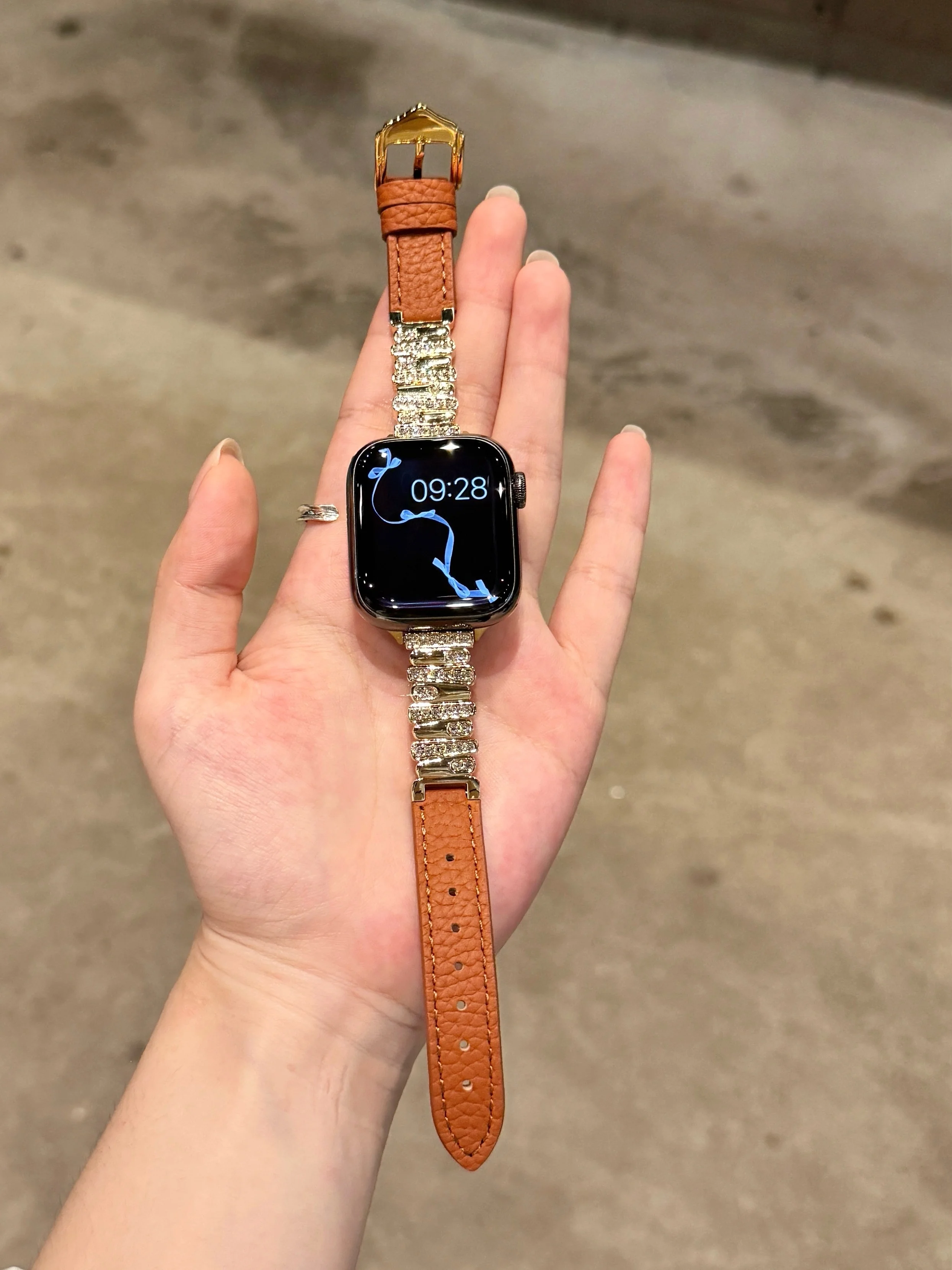 

Irregular diamond studded compatible iWatch strap 38mm 40mm 41mm 42mm 44mm 45mm 49mm fashionable strap