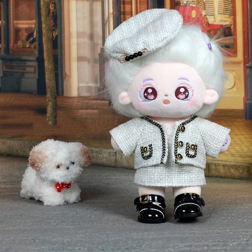 

Plush Toy Clothes Hat Cotton Doll Skirt Dress Up Kawaii Cotton Doll Clothes Cute Fashion Idol Dolls Dress Children's Gift