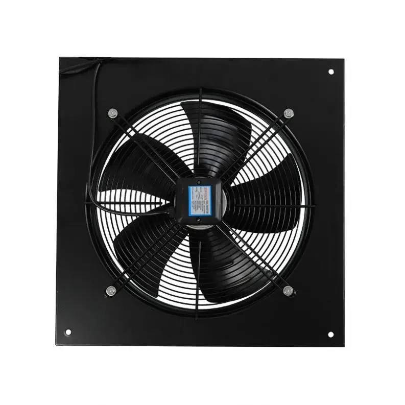 industrial wall fan 500mm 20inch external rotor axial industrial floor fan 220v 380v extractor Square fans exhaust