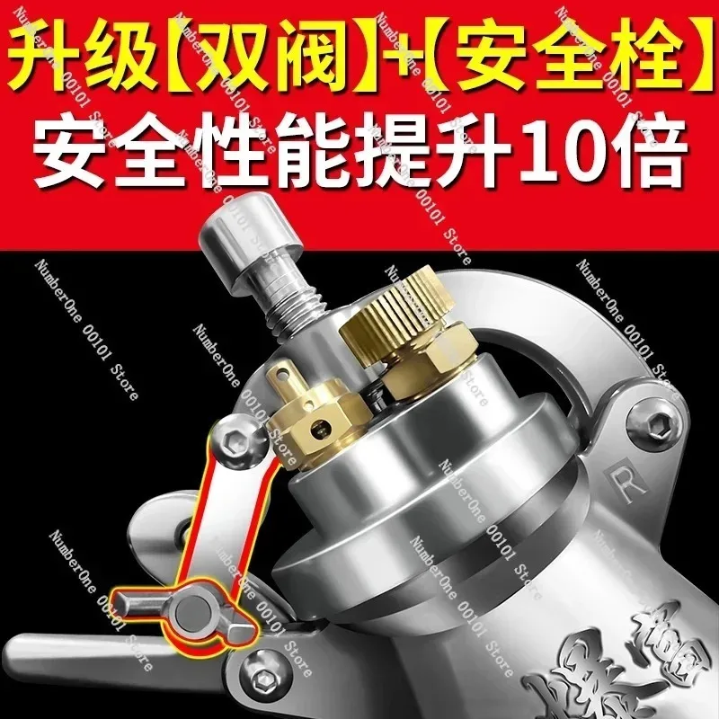 Vintage Hand Crank Popcorn Maker Mini Household Traditional Popper 304 Stainless Steel Food Grade for Home Party Gift