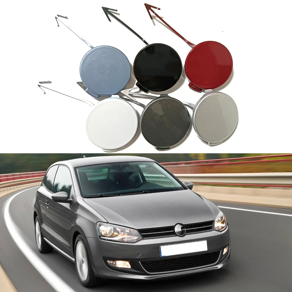 

Auto Front Bumper Towing Hook Cover Lid Tow Hook Eye Hauling Trailer Cap For Volkswagen Polo 2009 2010 2011 2012 2013 6R0807241A