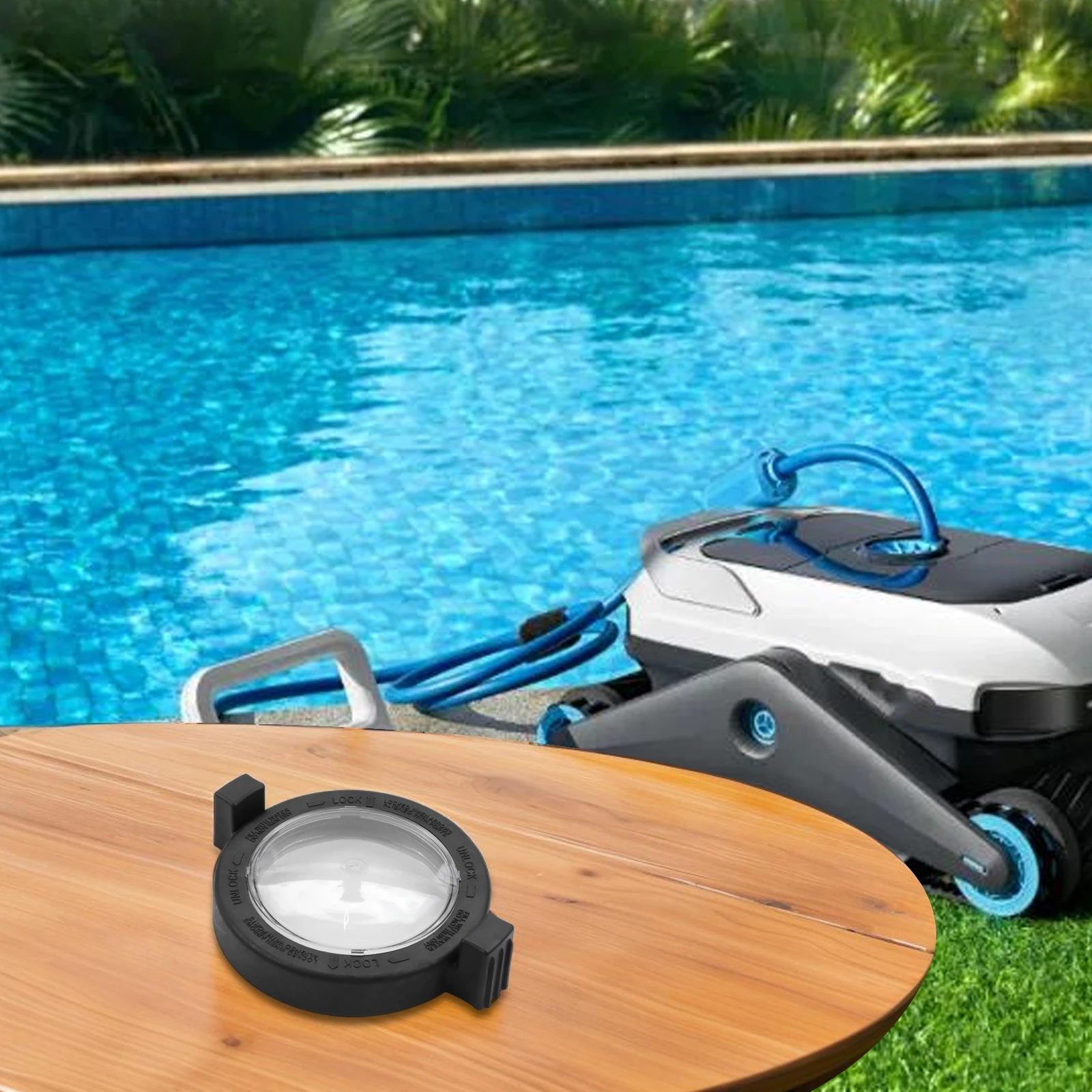 

High Quality Pump Cover Weather-Resistant Cover As Shown Pool Pump Cover Reliable Performance Secure Locking Mechanism